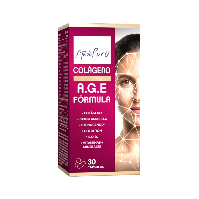 Colageno clinic age formula 30cap estado puro