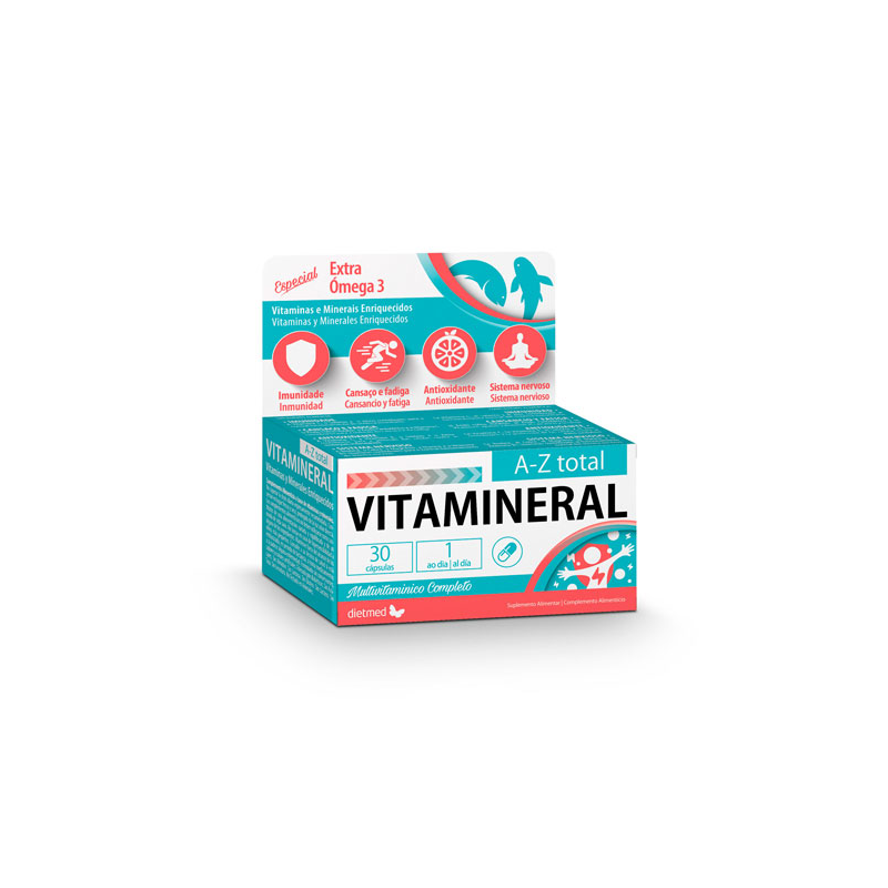 Vitamineral a-z total 30per dietmd