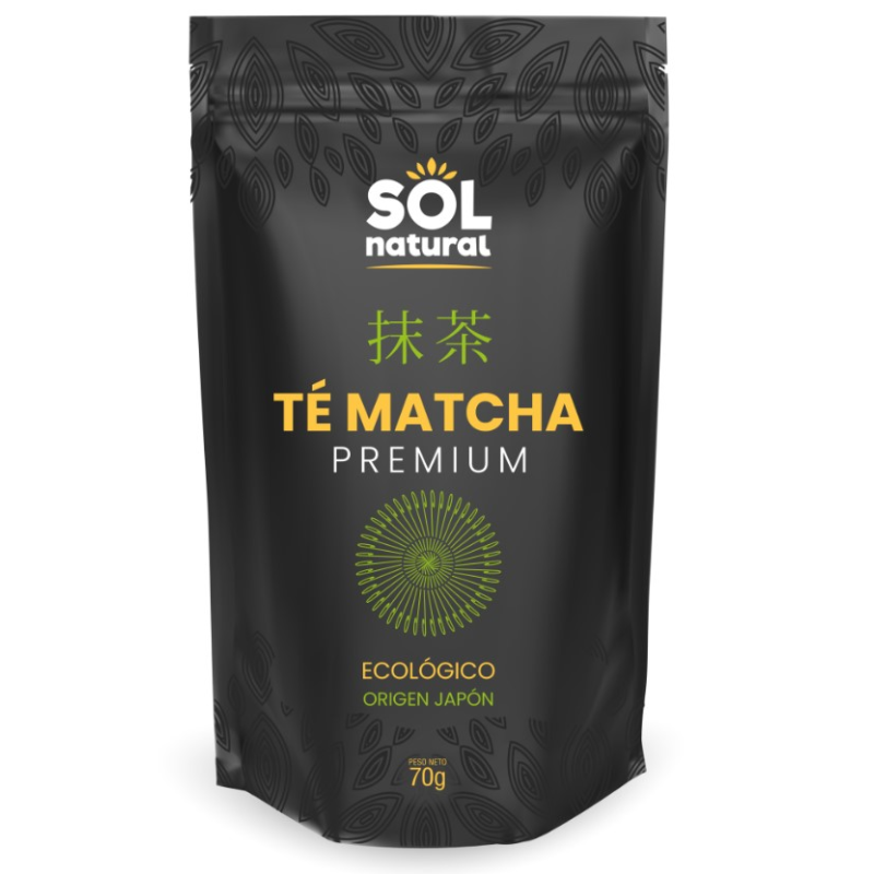 Te matcha premium japon 70g sol natural