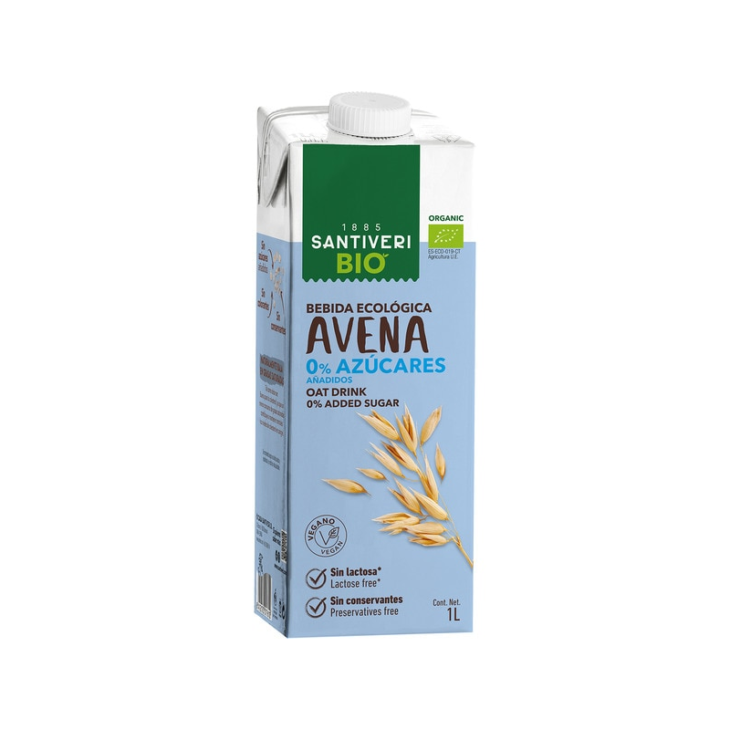 Bebida avena lact avena s/a sin lact bio1l santive