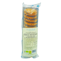 Galletas de arroz y nueces