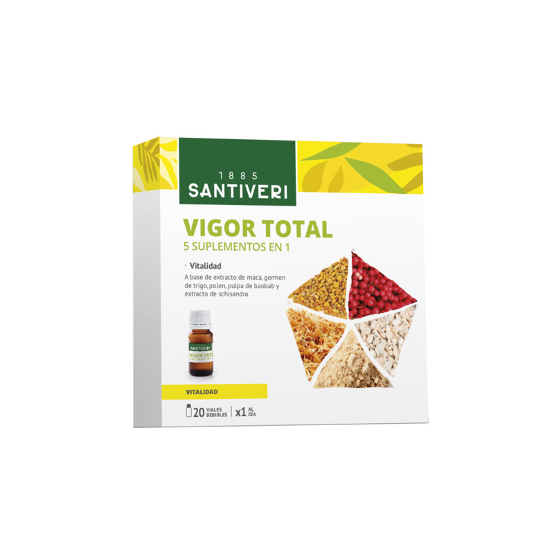 Vigor total 20 viales santiveri