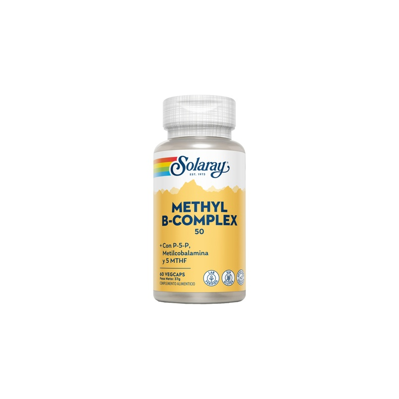 Methyl b complex 50 60cap solaray
