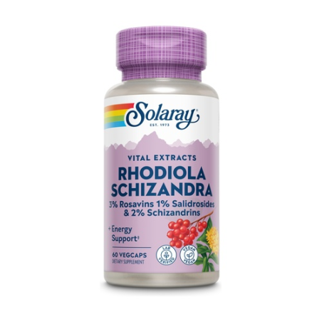 Rhodiola+shizandra 60cap solaray
