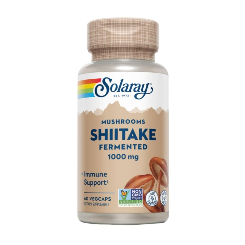 Shiitake 60cap 500mg solaray