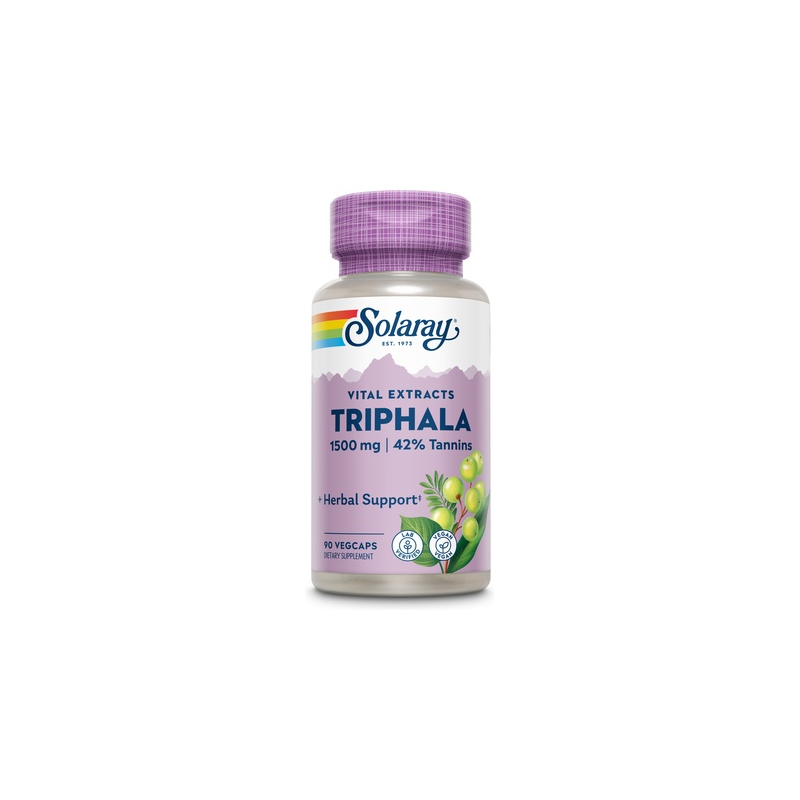 Triphala 500mg 90cap solaray