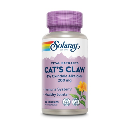 Uña de gato 30cap solaray