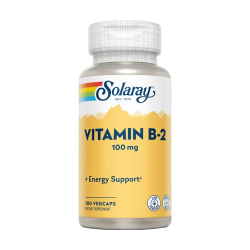 Vitamina b2 100cap 100mg solaray
