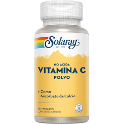 Vitamina c 227gr polvo solaray