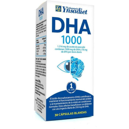 Dha 1000 30 capsulas ynsadiet