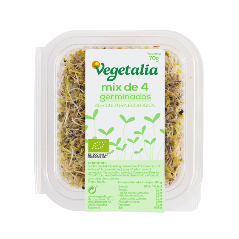 Germinado mix 4 70g vegetalia