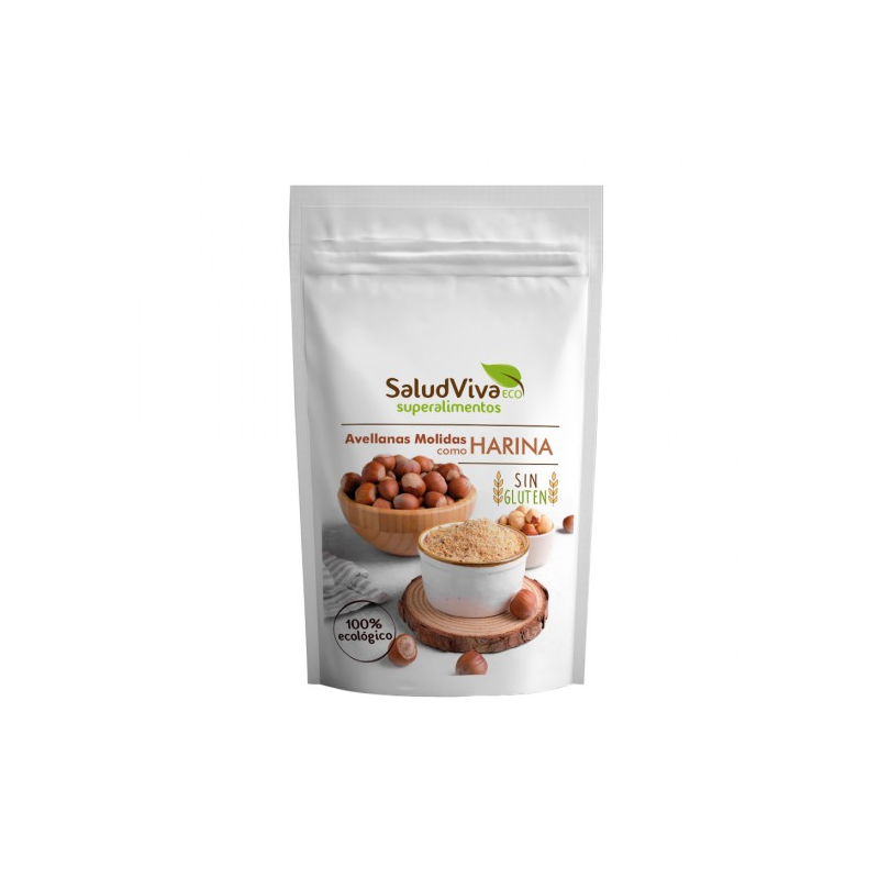 Harina avellanas molidas bio 200g salud viva