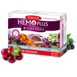 Hemo plus + acido folico 60 capsuls terezia