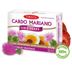 Cardo mariano + reishi 60 cap terezia