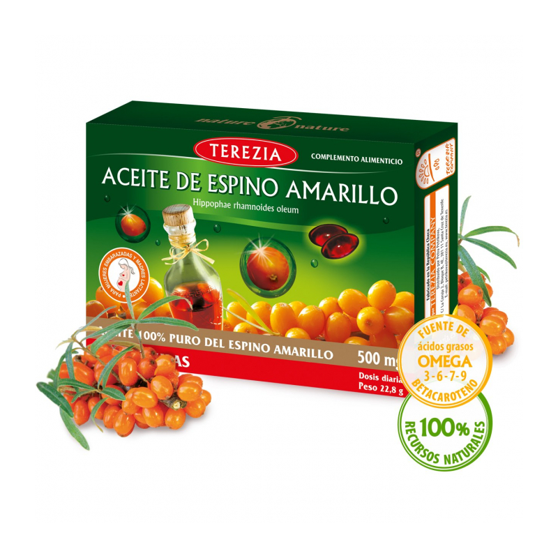 Aceite espino amarillo 60 cap terezia