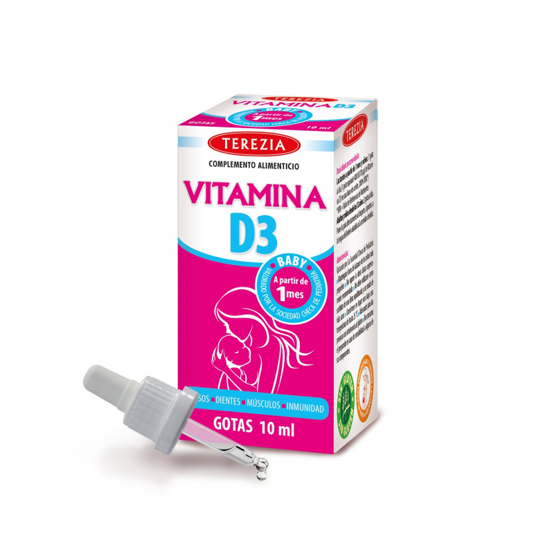 Vitamina d3 gotas 10ml terezia