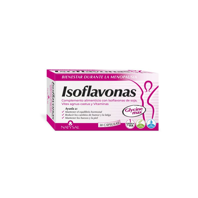 Isoflavonas 30cp natysal