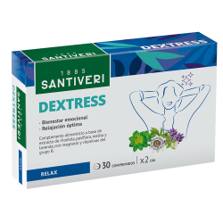 Dextress relax 30 comprimidos santiveri.