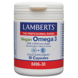 Omega 3 vegano 30 capsulas lamberts