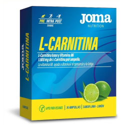 L-carnitina sabor lima limon 10 ampollas joma