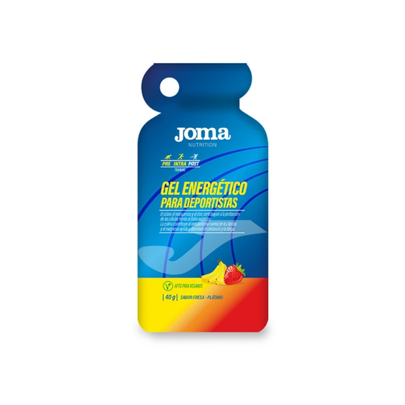 Gel energetico sabor fresa platano 40 g joma