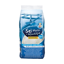 Sal marina gris gruesa del atlantico danival 1 kg
