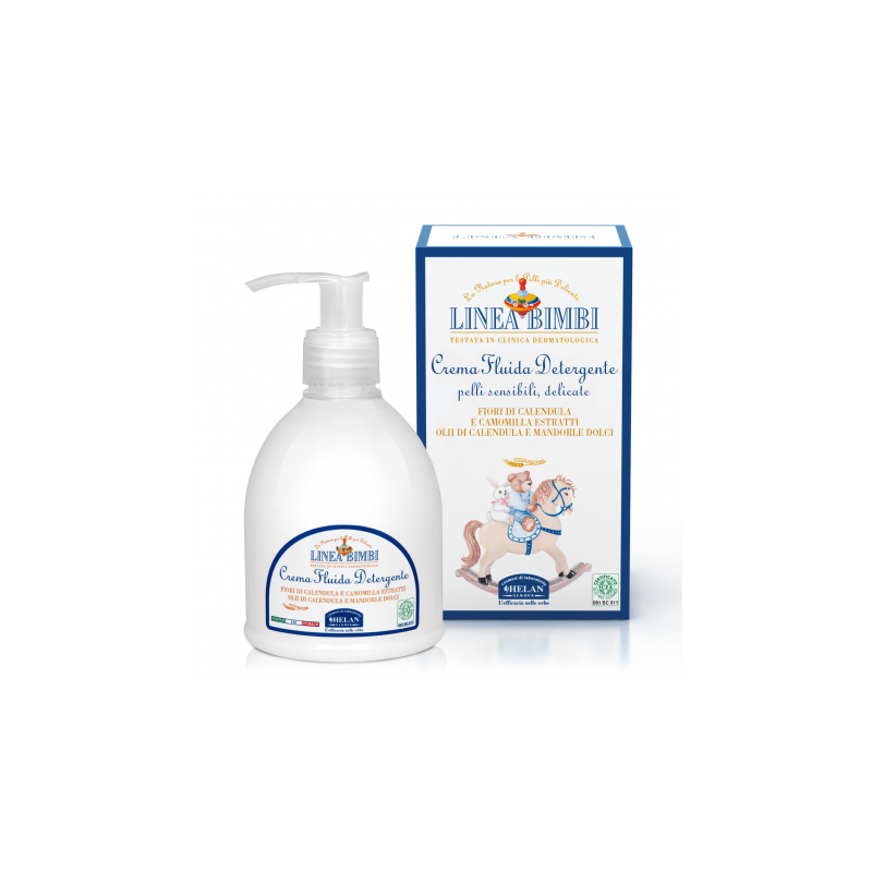 Crema limpiadora fluida 200 ml linea bimbi