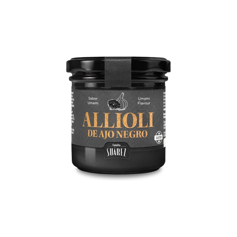 Alioli de ajo negro 135 g suarez