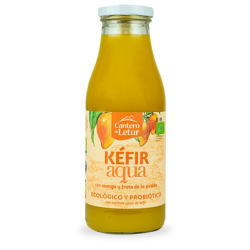 Kefir agua mango fruta pasion 500 ml cantero letur