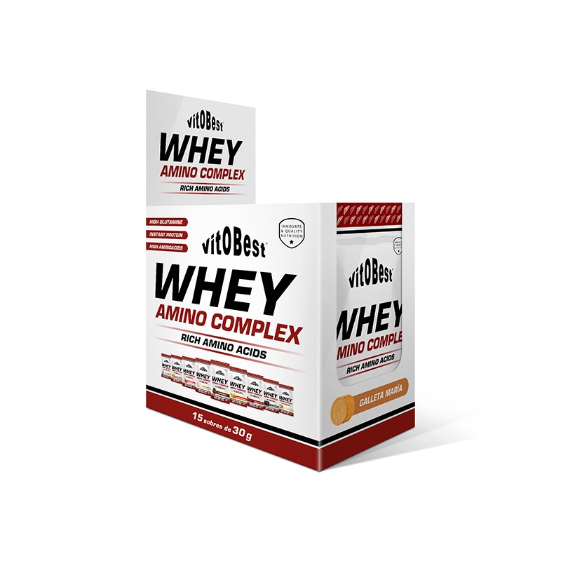 Whey amino complex galleta maria 15 sobres