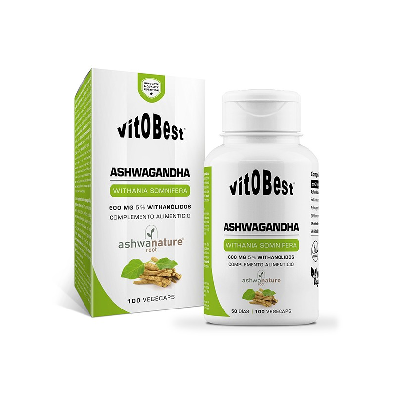 Ashwagandha 100 capsulas vitobest