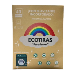 Ecotiras para lavar con suavizante 40 lavados