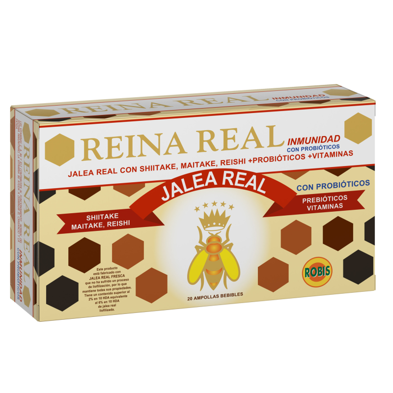 Reina real energy 20 ampollas  robis