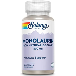 Monolaurin del coco 500 mg 60 vegcaps solaray