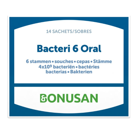 Bacteri 6 oral 14 sobres bonusan
