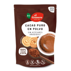 Cacao polvo puro 250gr bio granero