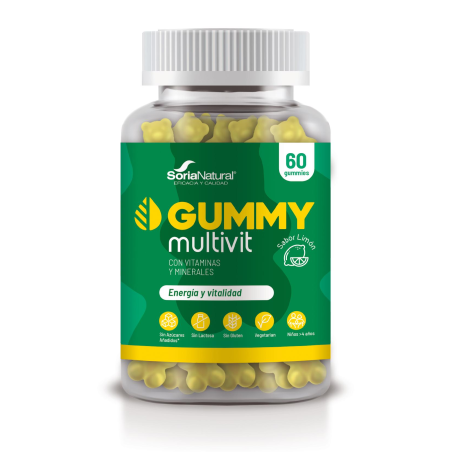 Gummy multivit 60 gummies soria natural