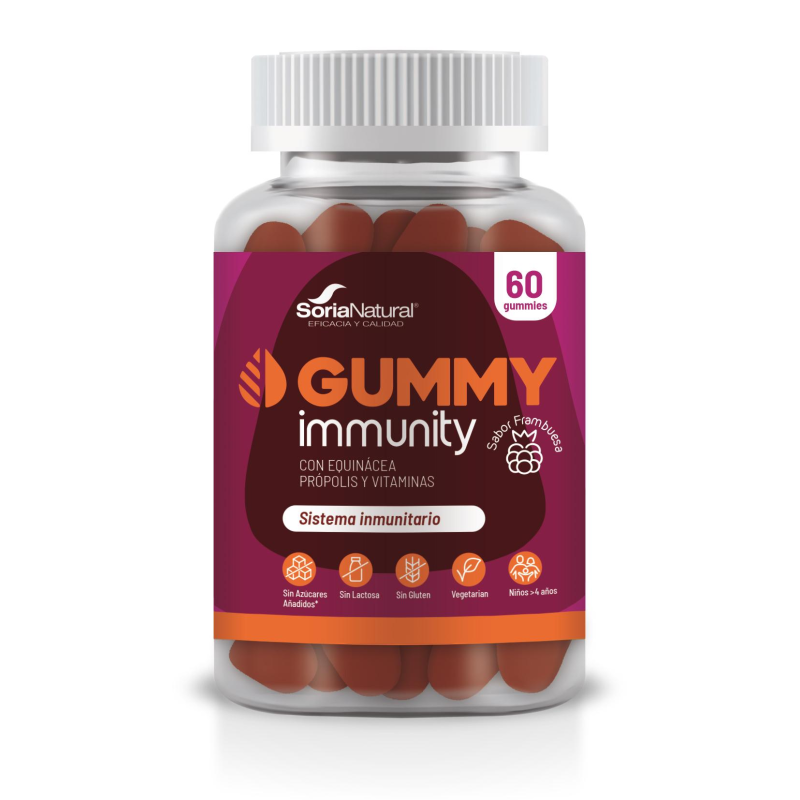 Gummy immunity 60 gummies soria natural