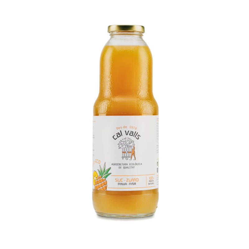 Zumo piña bio 1l cal valls