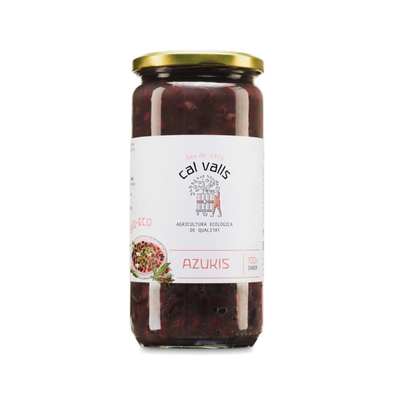 Azukis cocidos cal valls 500g