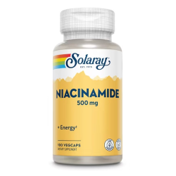 Niacinamide 500 mg 100 vegcaps solaray.