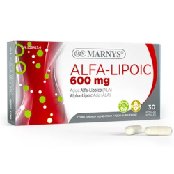 Alfa lipoic 600 mg 30 capsulas marnys