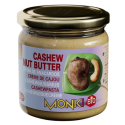 Crema anacardos tostados 330 g monki.