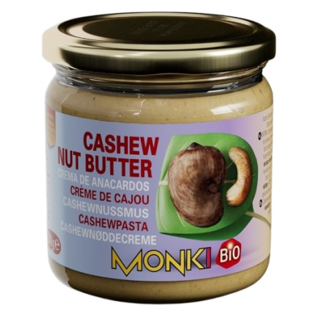 Crema anacardos tostados 330 g monki.