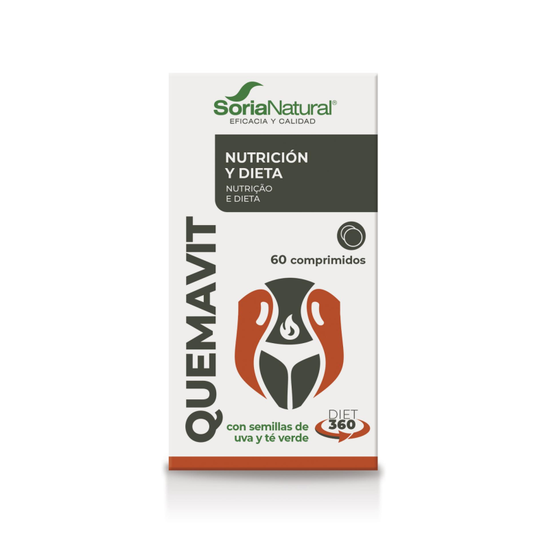 Quemavit 60 comp diet 360 soria natural