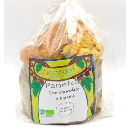 Panetone con chocolate y naranja sin gluten 360 g