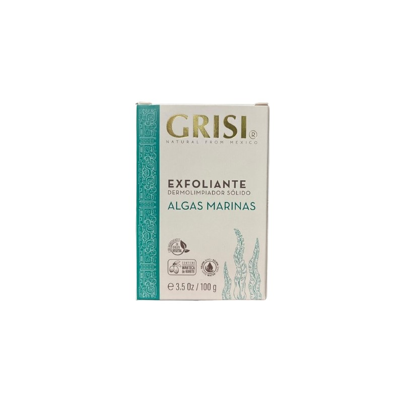 Jabon exfoliante algas marinas 100 g grisi