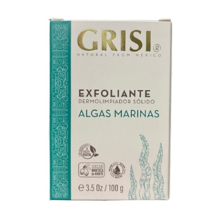 Jabon exfoliante algas marinas 100 g grisi
