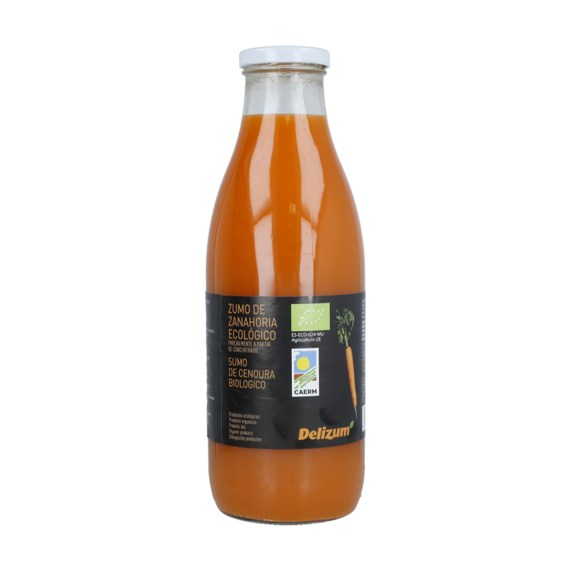 Zumo naranja y zanahoria ecologico 1l delizum