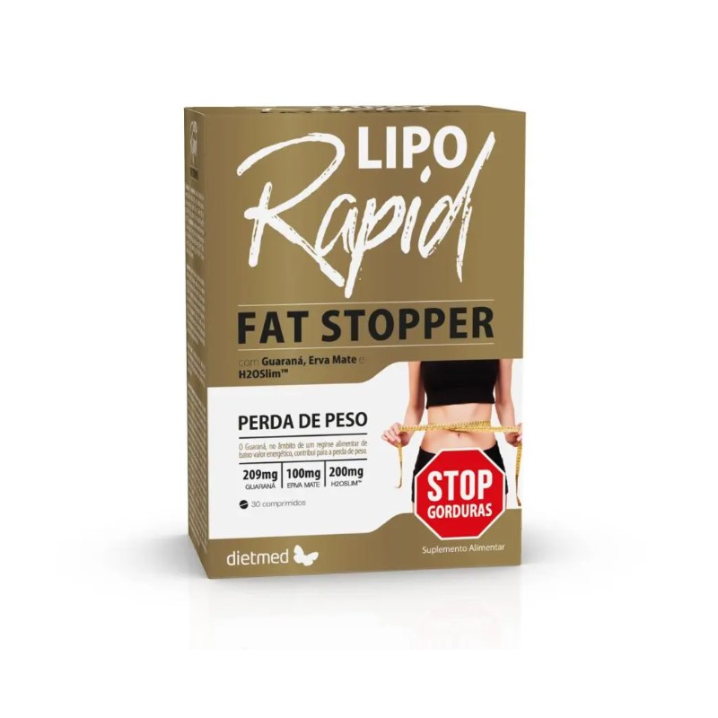 Lipo rapid fat stopper 30 comprimidos dietmet